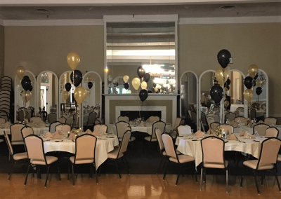 3 balloon centerpiece-Binghamton County Club
