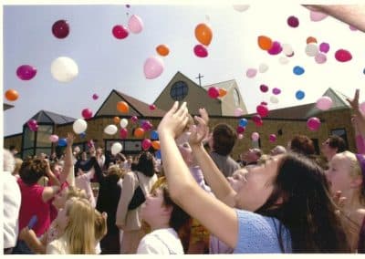 Balloon release-St James
