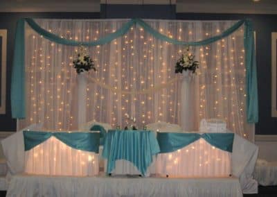 Indian Wedding headtable-Doubletree