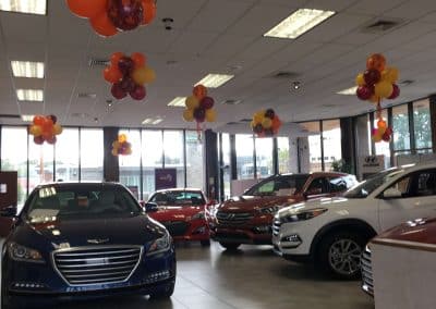 Balloon topiaries and cloud 9's-Miller Auto