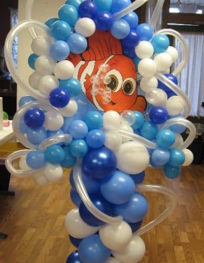 Finding Nemo water theme balloon column-Private party