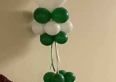 16" topper air-filled centerpiece-Binghamton University