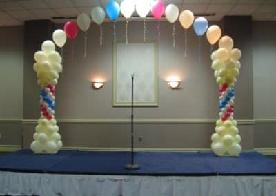 Indian Wedding ceremony balloon arch-Holiday Inn