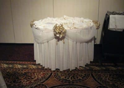 Simply elegant cake table-Turning Stone Casino