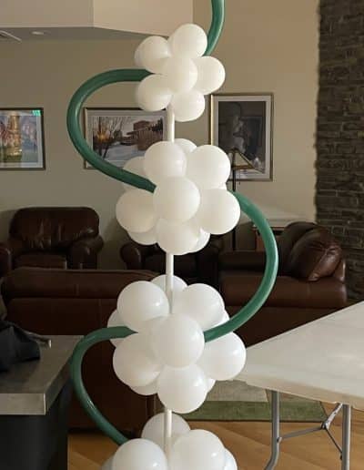 Stylish balloon column-Binghamton University